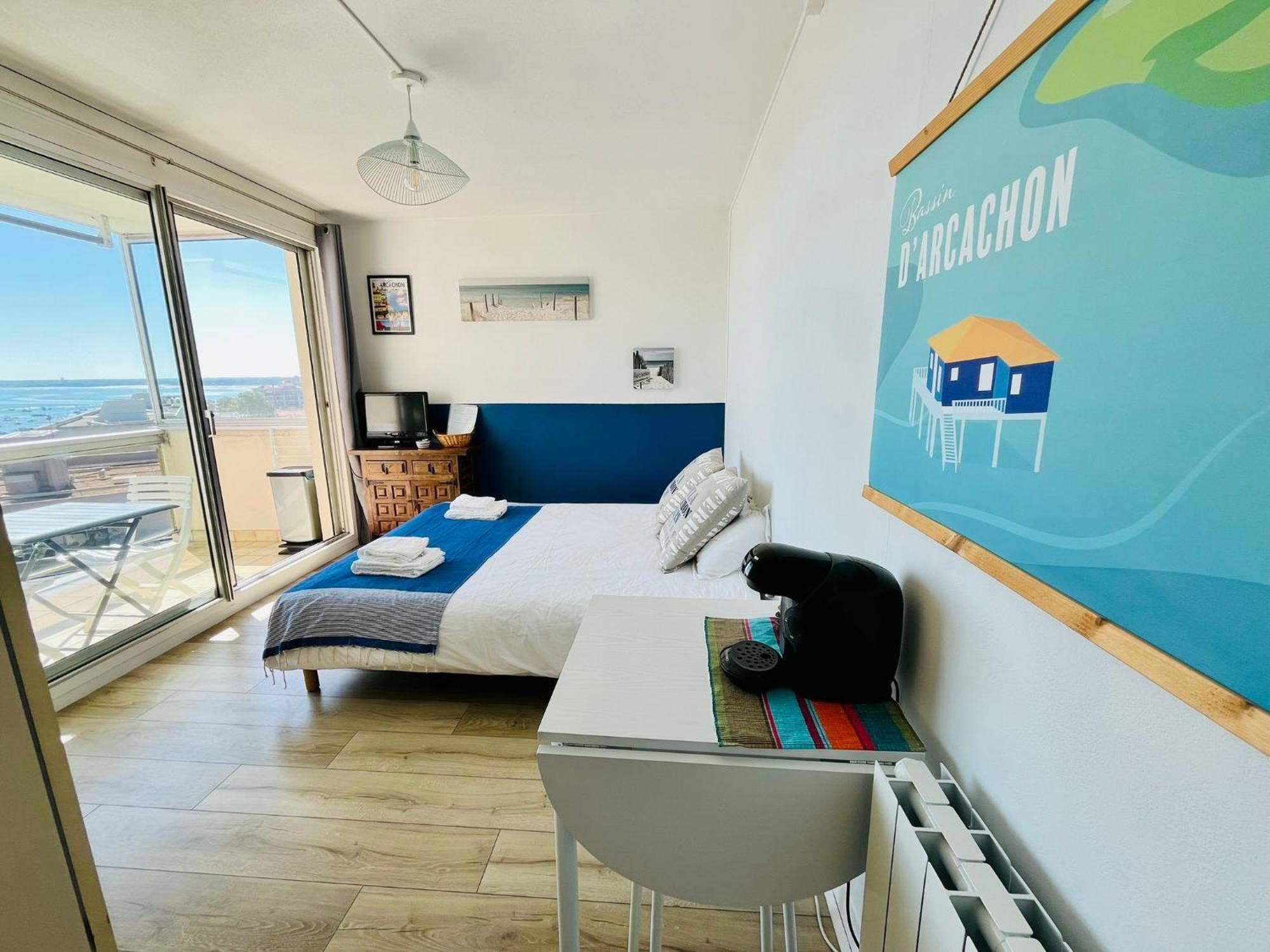 Studio Vue Mer-Port Arcachon Exterior photo